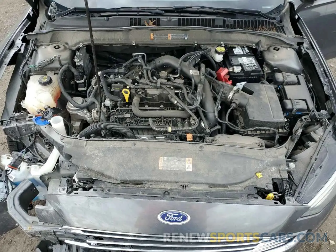 11 Photograph of a damaged car 3FA6P0HD4KR194859 FORD FUSION 2019