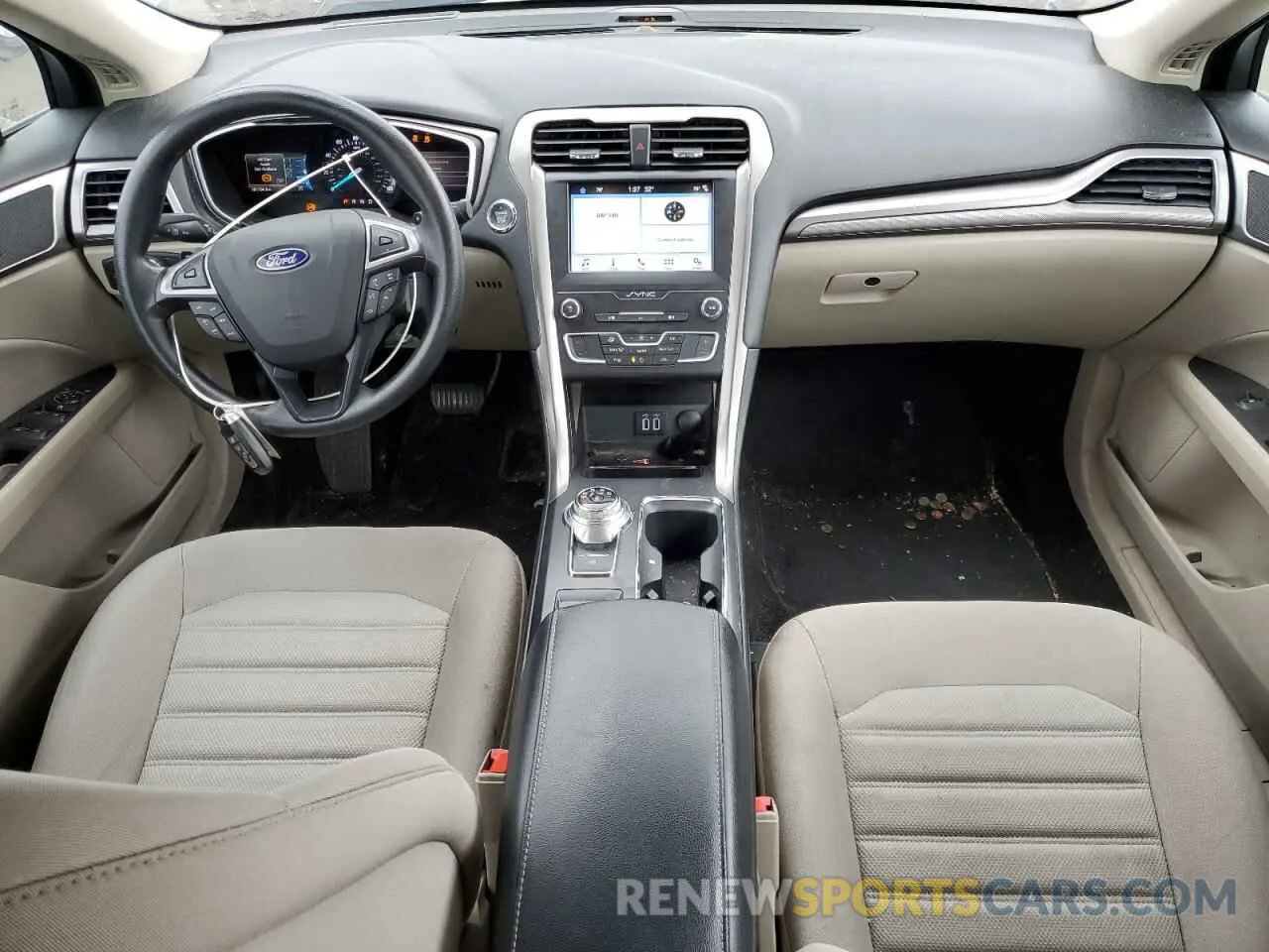 8 Photograph of a damaged car 3FA6P0HD4KR194859 FORD FUSION 2019