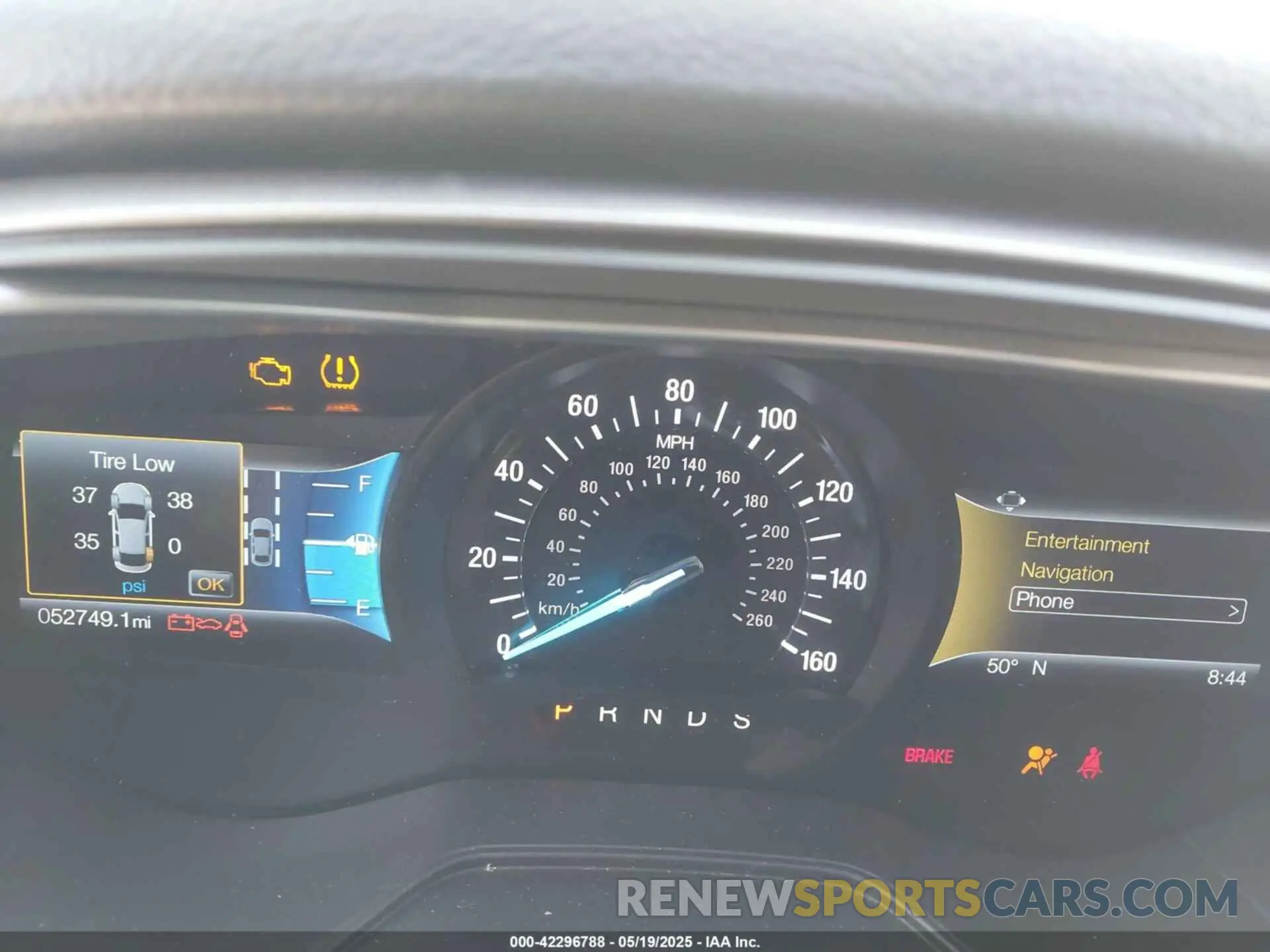7 Photograph of a damaged car 3FA6P0HD4KR196062 FORD FUSION 2019