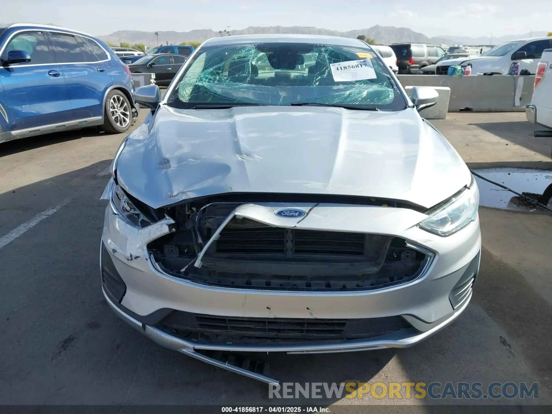 6 Photograph of a damaged car 3FA6P0HD4KR219338 FORD FUSION 2019