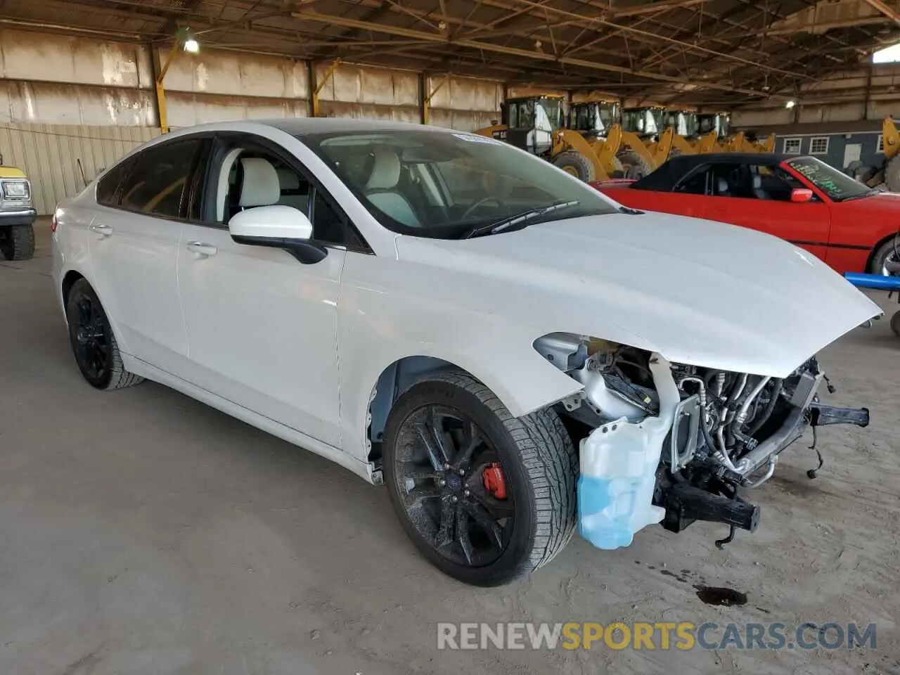 4 Photograph of a damaged car 3FA6P0HD5KR108572 FORD FUSION 2019