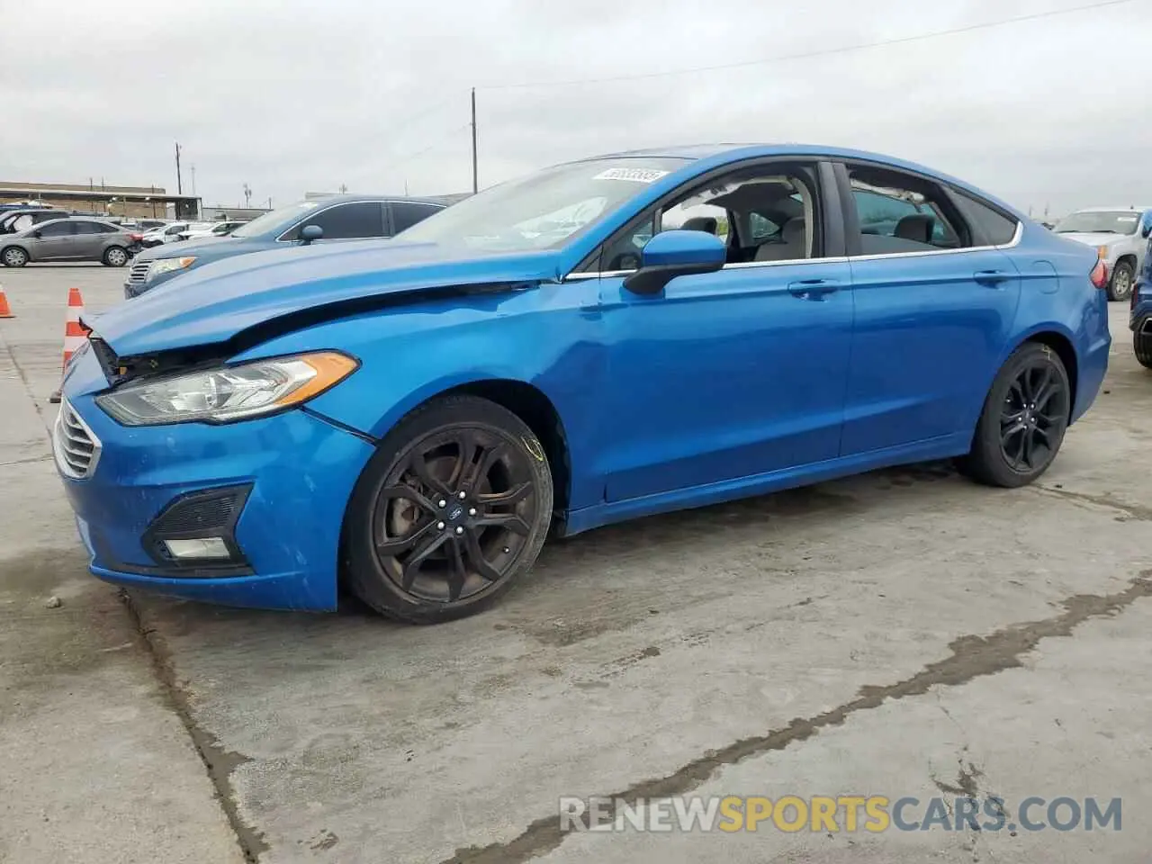 1 Photograph of a damaged car 3FA6P0HD5KR146707 FORD FUSION 2019