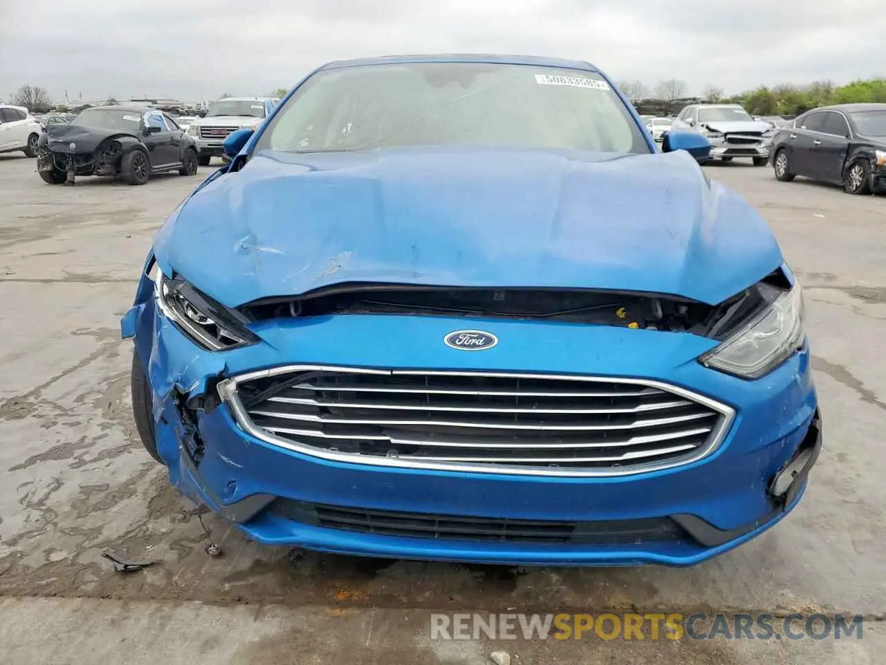 5 Photograph of a damaged car 3FA6P0HD5KR146707 FORD FUSION 2019