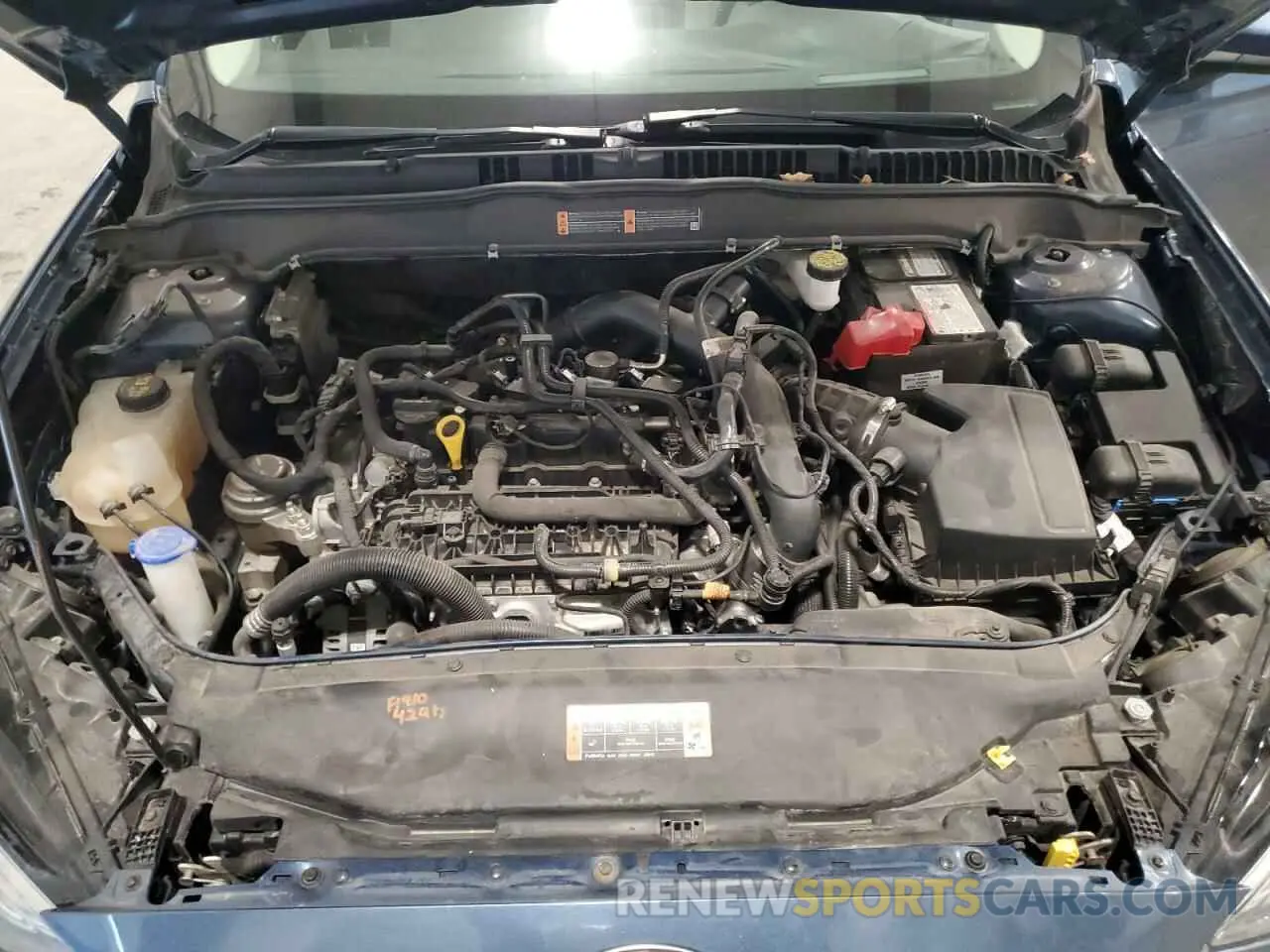 11 Photograph of a damaged car 3FA6P0HD5KR173535 FORD FUSION 2019