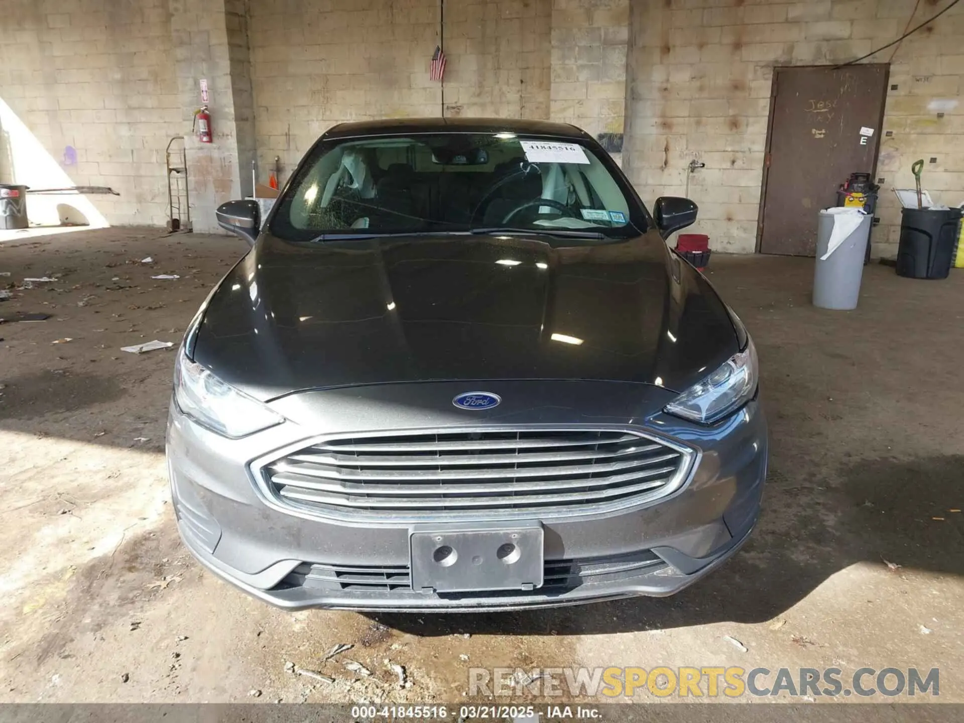 12 Photograph of a damaged car 3FA6P0HD5KR244720 FORD FUSION 2019