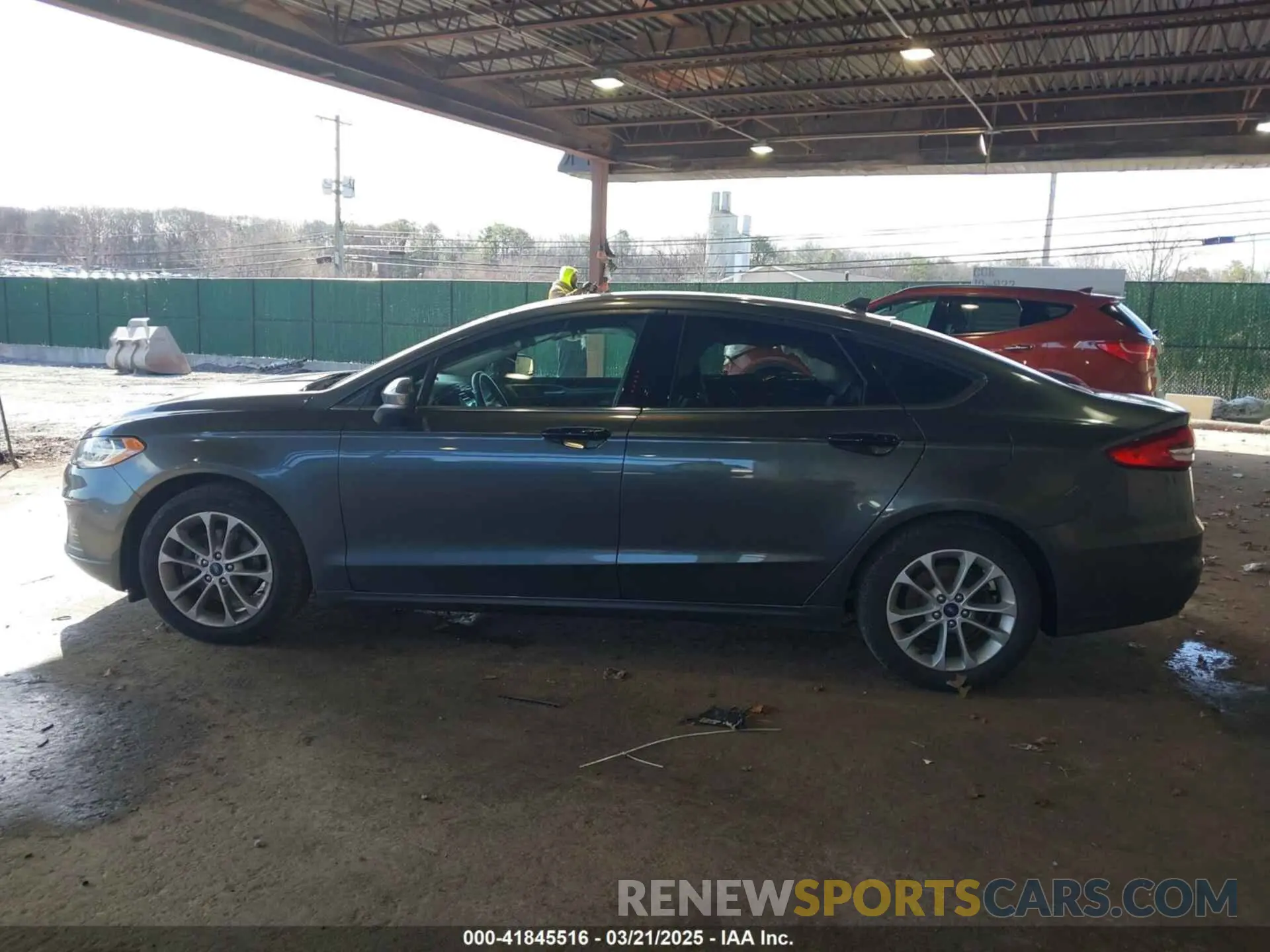 14 Photograph of a damaged car 3FA6P0HD5KR244720 FORD FUSION 2019