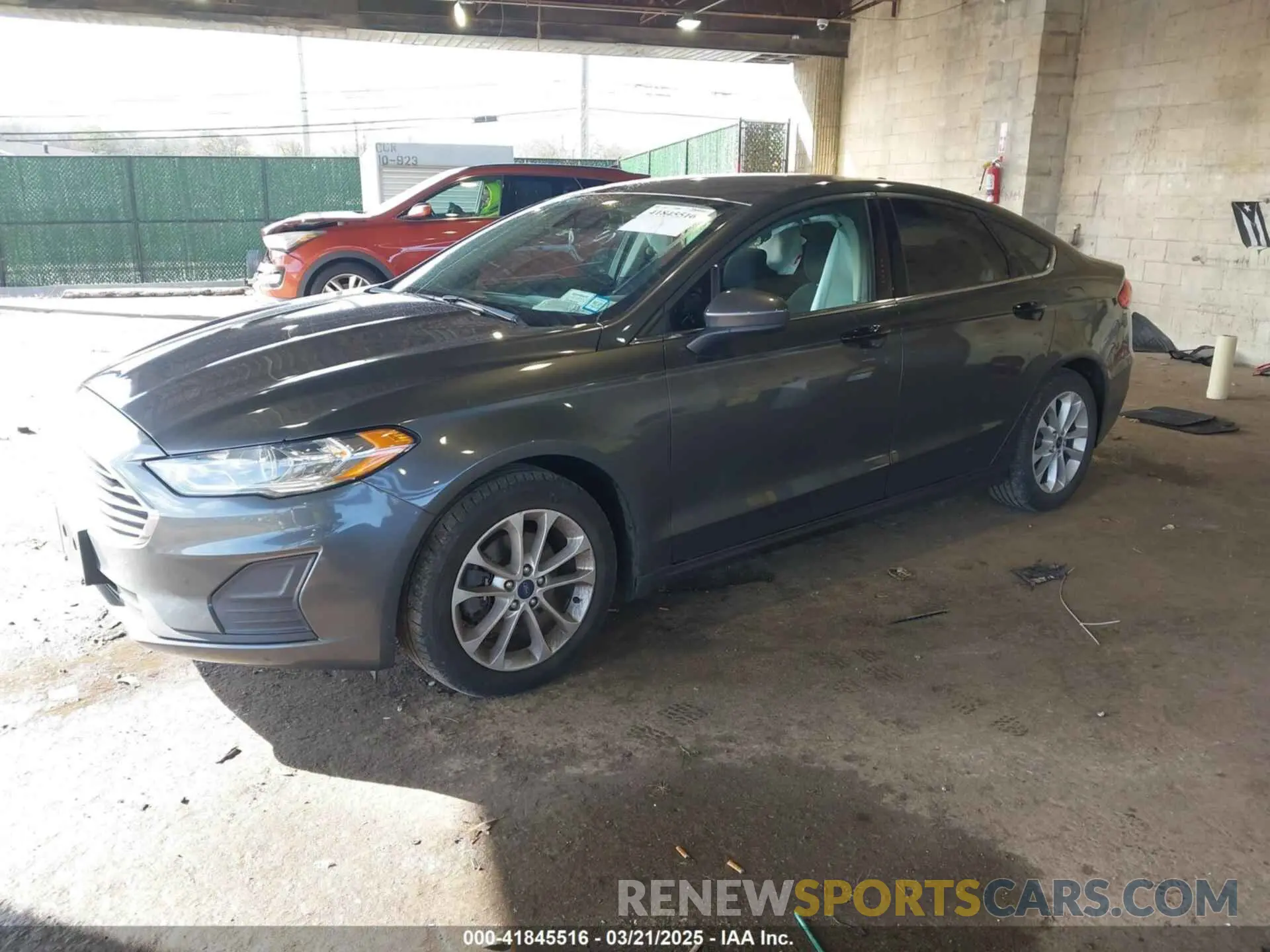 2 Photograph of a damaged car 3FA6P0HD5KR244720 FORD FUSION 2019