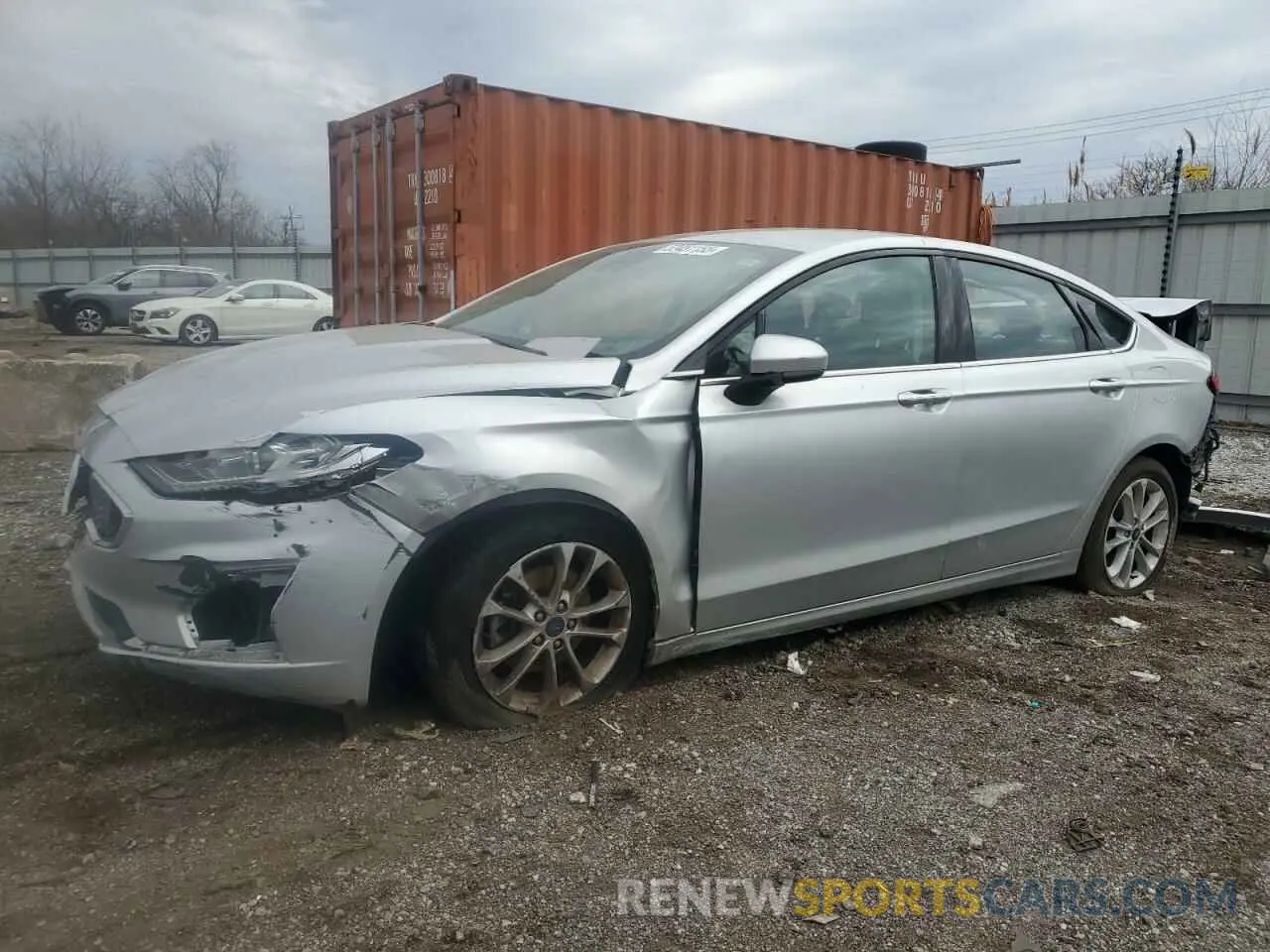 1 Photograph of a damaged car 3FA6P0HD5KR247830 FORD FUSION 2019