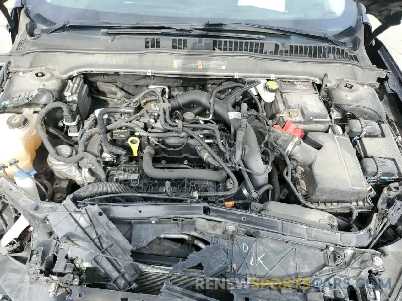 11 Photograph of a damaged car 3FA6P0HD5KR249609 FORD FUSION 2019