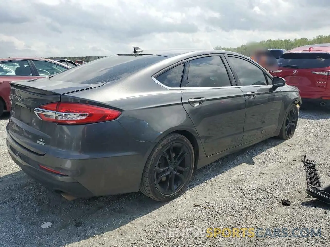 3 Photograph of a damaged car 3FA6P0HD5KR280388 FORD FUSION 2019