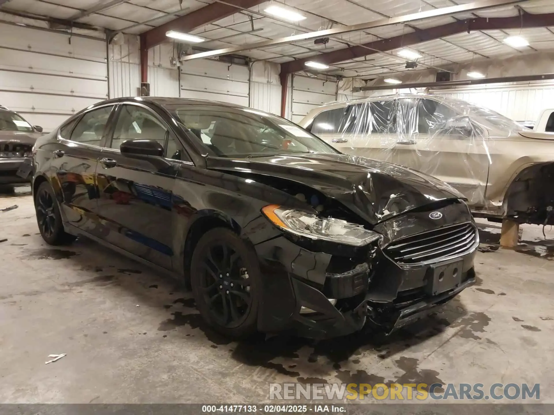 1 Photograph of a damaged car 3FA6P0HD5KR284103 FORD FUSION 2019