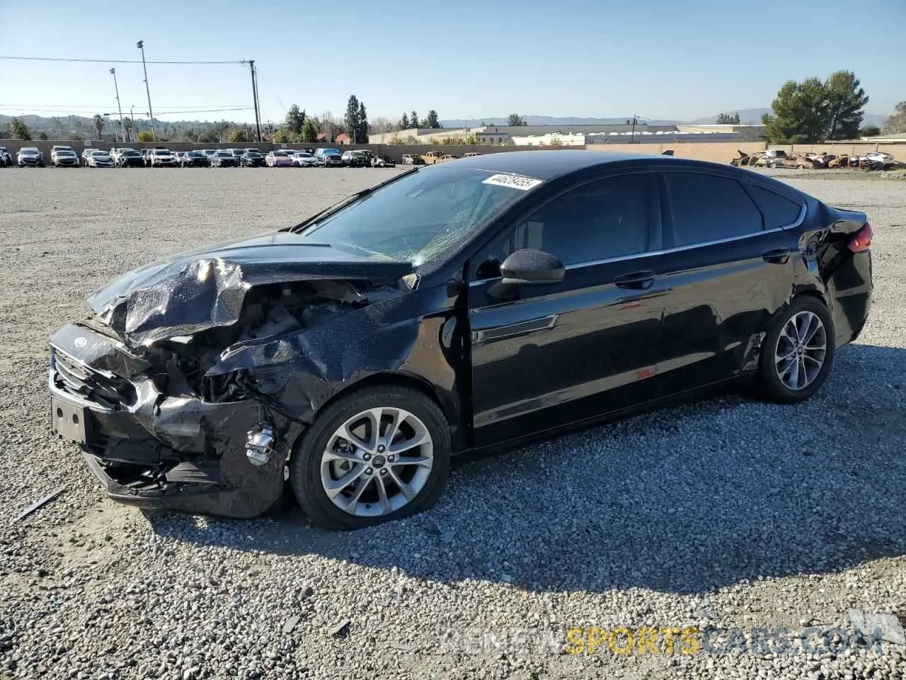 1 Photograph of a damaged car 3FA6P0HD6KR104305 FORD FUSION 2019