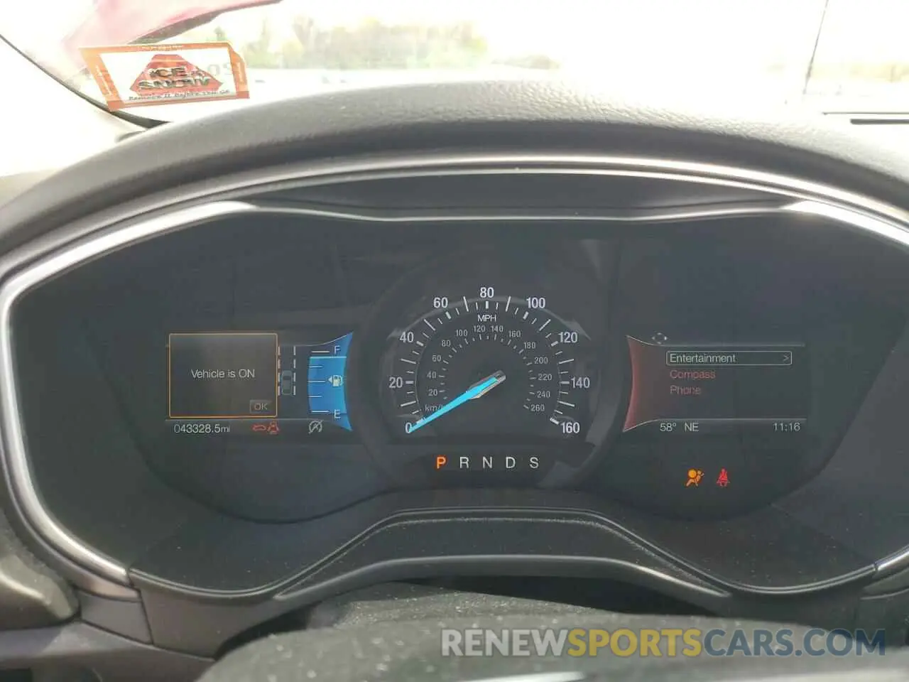 9 Photograph of a damaged car 3FA6P0HD6KR126207 FORD FUSION 2019