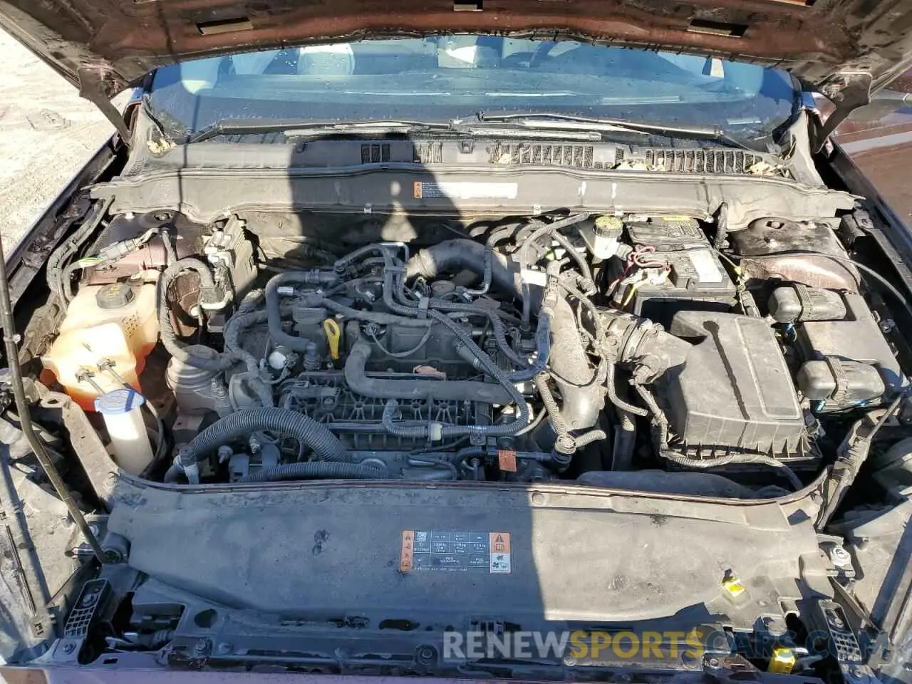 11 Photograph of a damaged car 3FA6P0HD6KR164200 FORD FUSION 2019