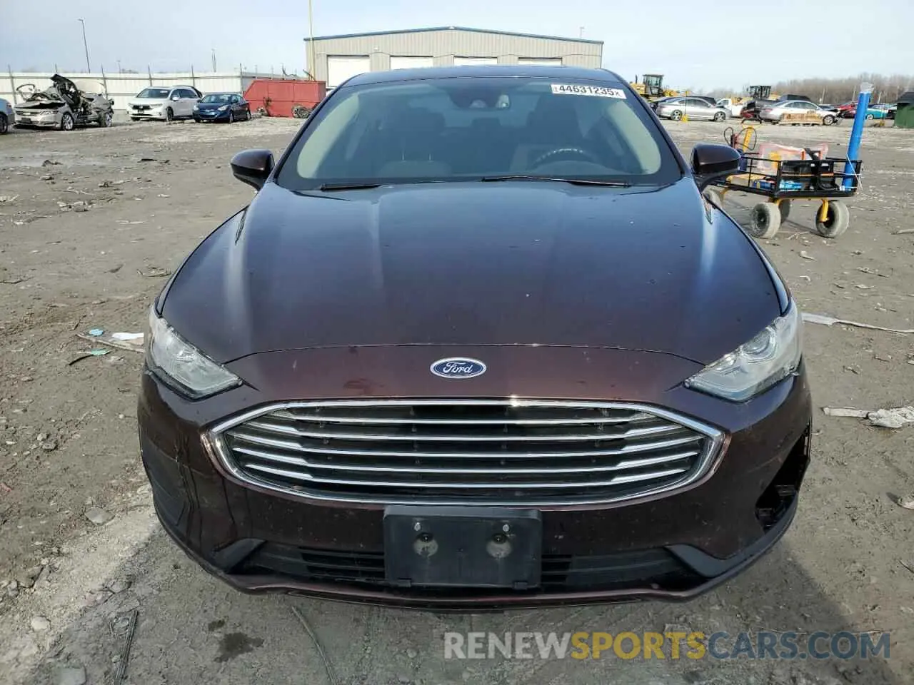 5 Photograph of a damaged car 3FA6P0HD6KR164200 FORD FUSION 2019