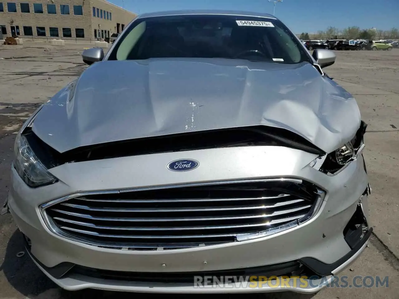 5 Photograph of a damaged car 3FA6P0HD6KR232060 FORD FUSION 2019