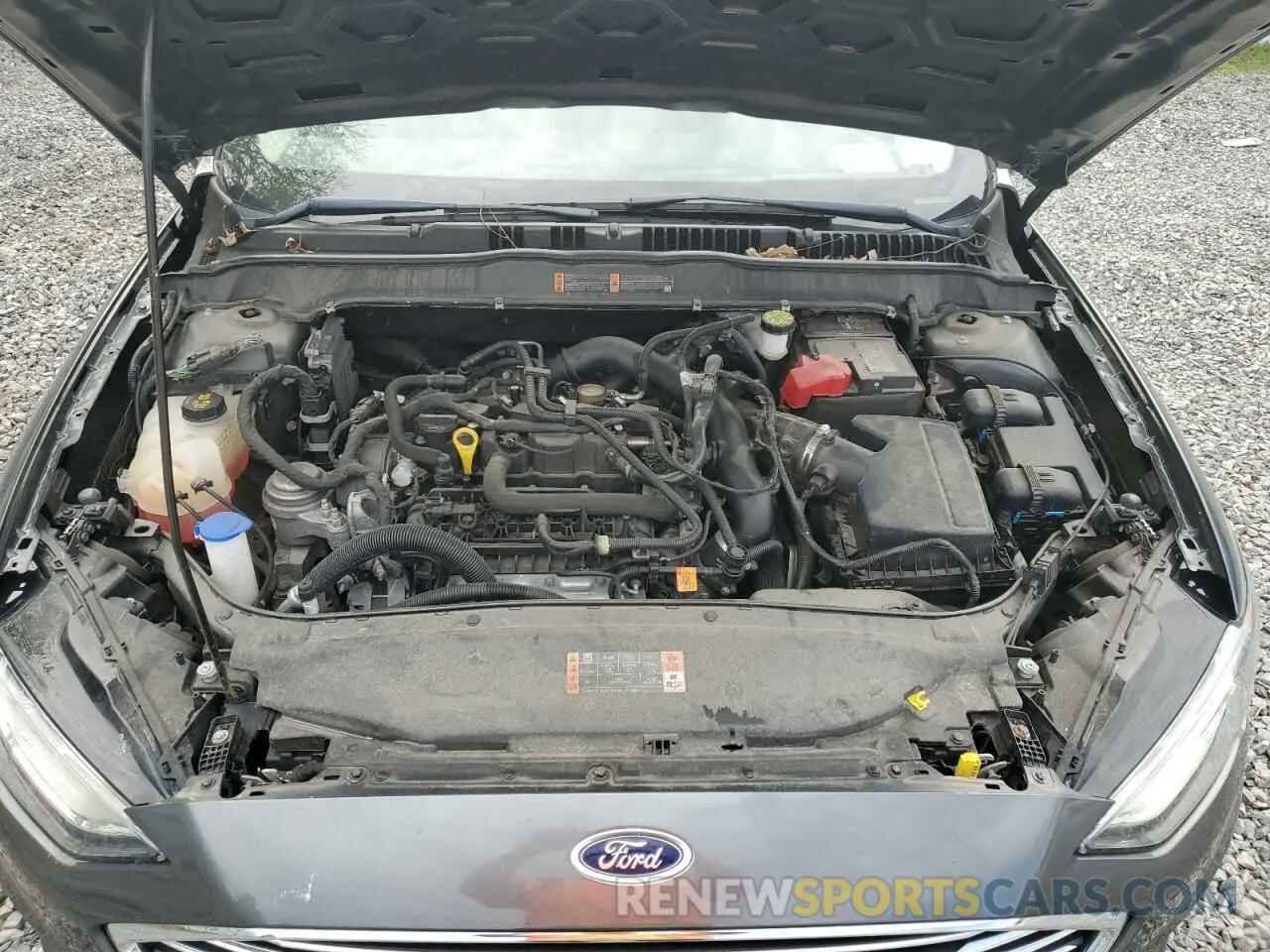 11 Photograph of a damaged car 3FA6P0HD6KR279461 FORD FUSION 2019