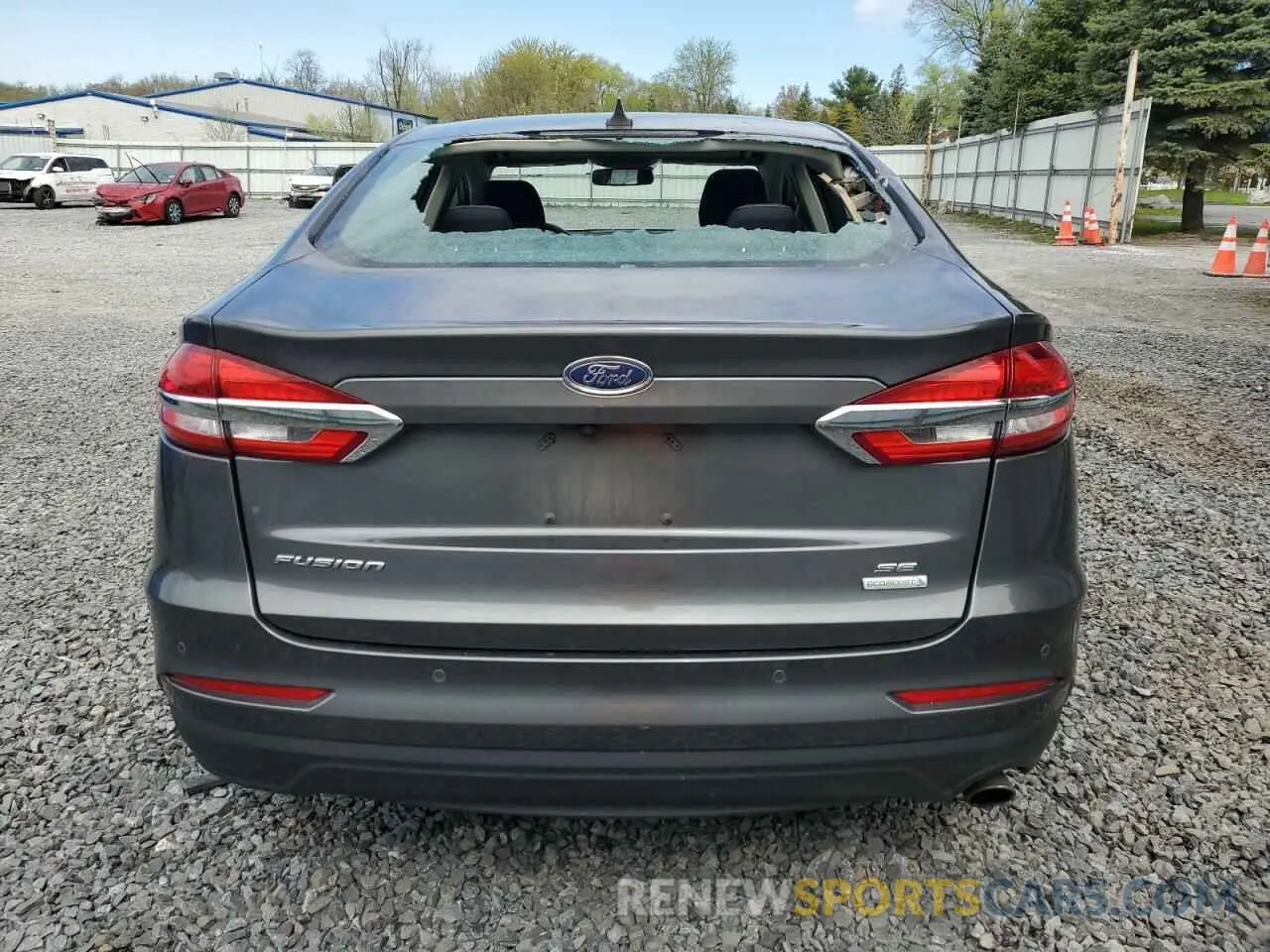 6 Photograph of a damaged car 3FA6P0HD6KR279461 FORD FUSION 2019