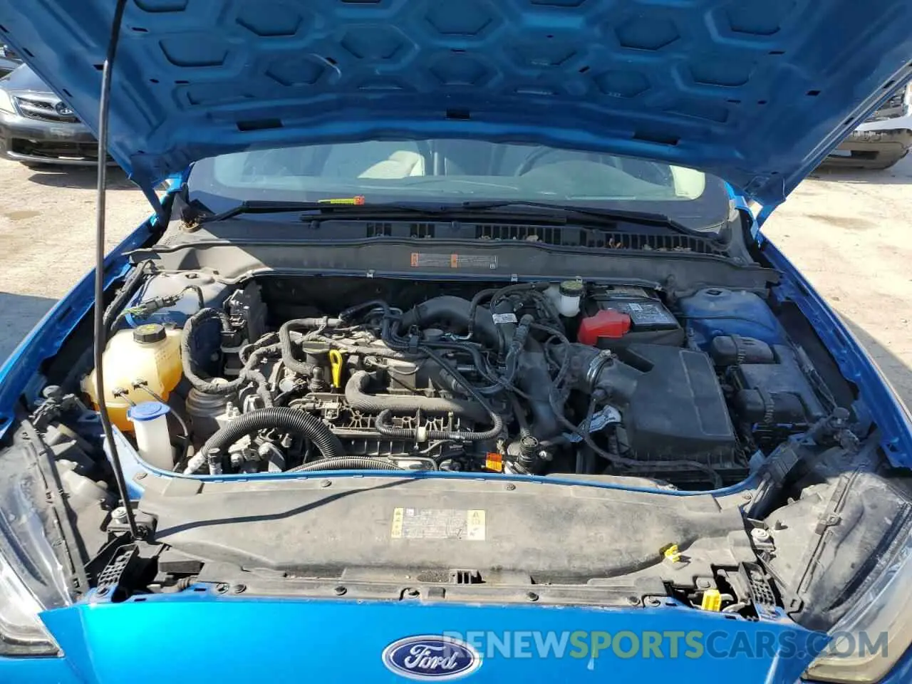 11 Photograph of a damaged car 3FA6P0HD6KR281551 FORD FUSION 2019