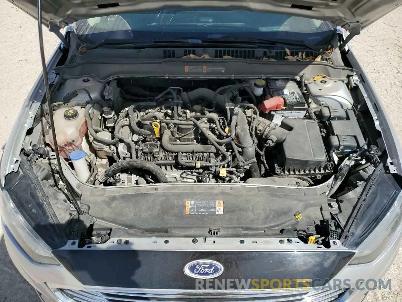 11 Photograph of a damaged car 3FA6P0HD7KR113434 FORD FUSION 2019