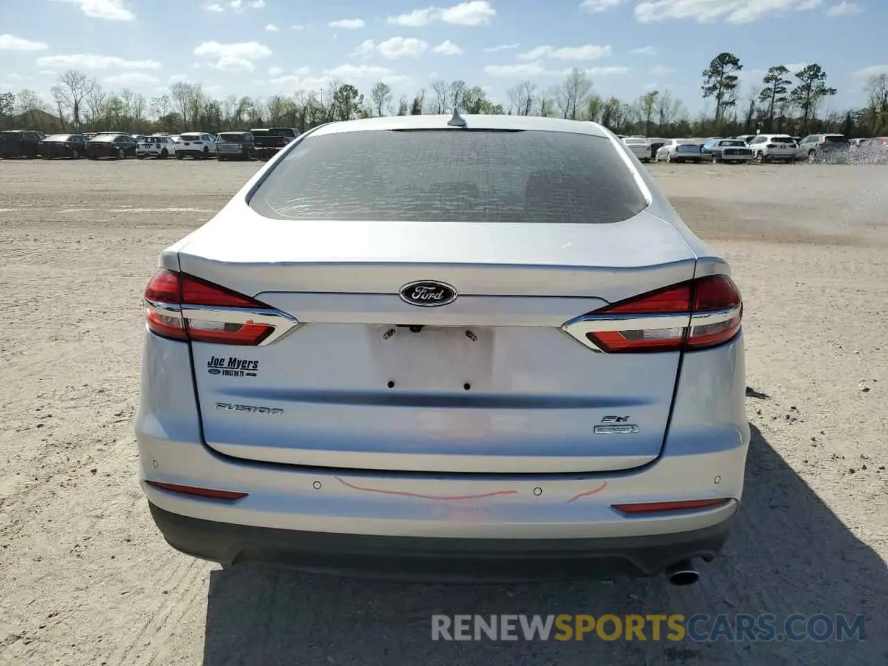 6 Photograph of a damaged car 3FA6P0HD7KR113434 FORD FUSION 2019