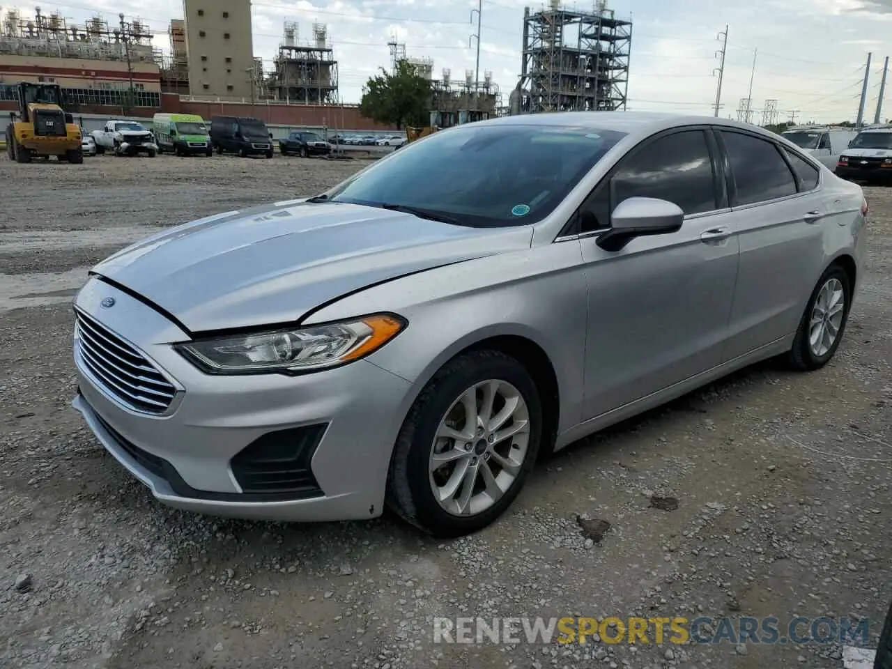 1 Photograph of a damaged car 3FA6P0HD7KR127320 FORD FUSION 2019