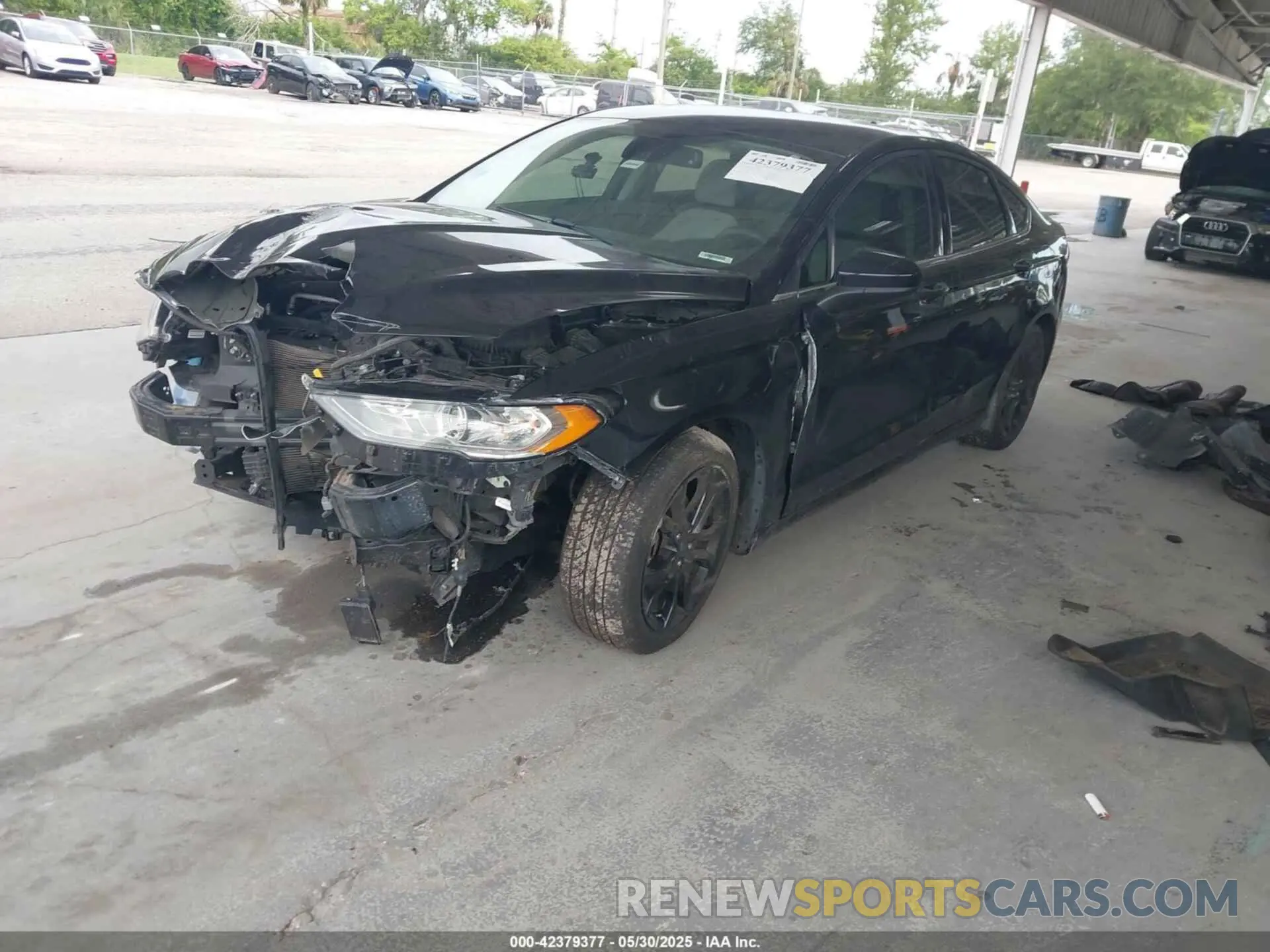 2 Photograph of a damaged car 3FA6P0HD7KR127768 FORD FUSION 2019