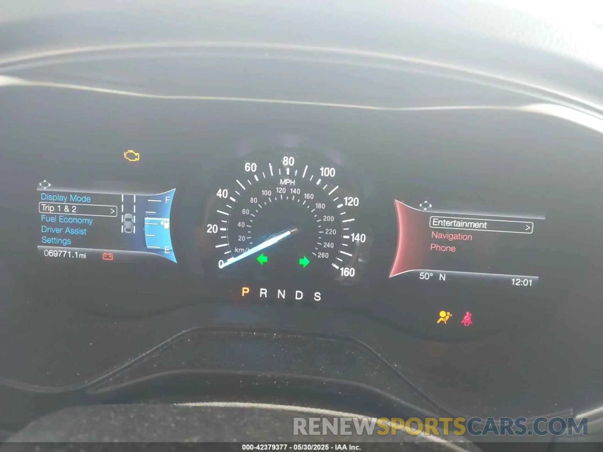 7 Photograph of a damaged car 3FA6P0HD7KR127768 FORD FUSION 2019