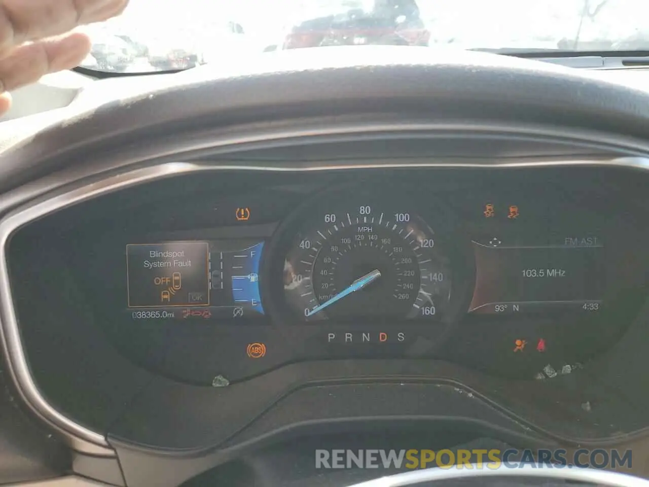 9 Photograph of a damaged car 3FA6P0HD7KR127799 FORD FUSION 2019