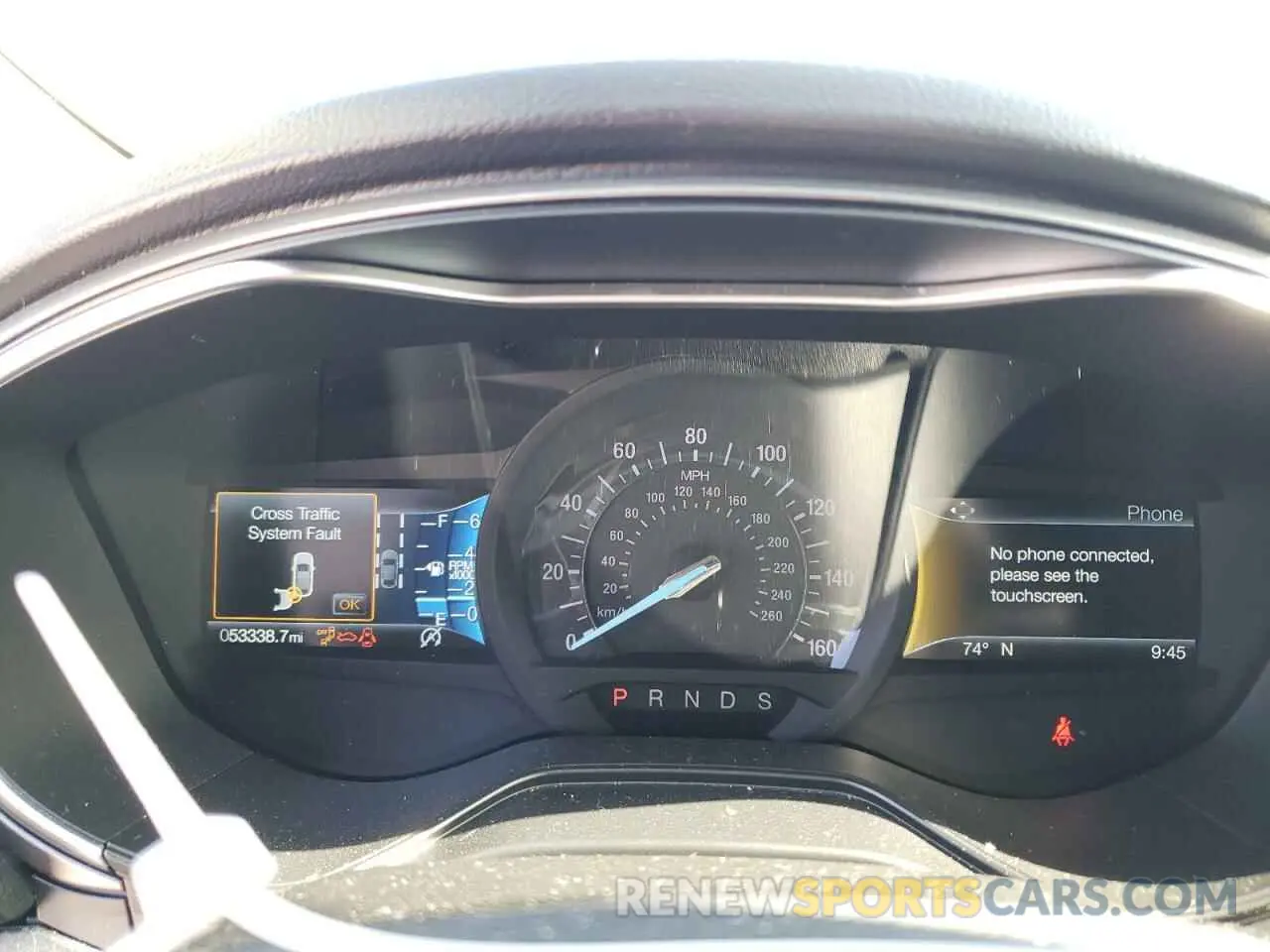 9 Photograph of a damaged car 3FA6P0HD7KR172841 FORD FUSION 2019