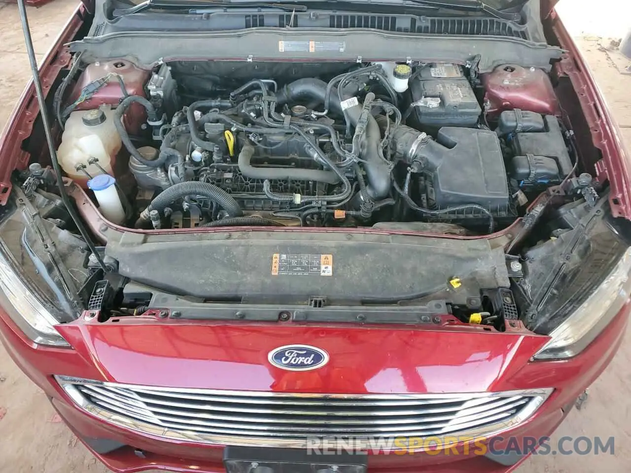 11 Photograph of a damaged car 3FA6P0HD7KR173505 FORD FUSION 2019