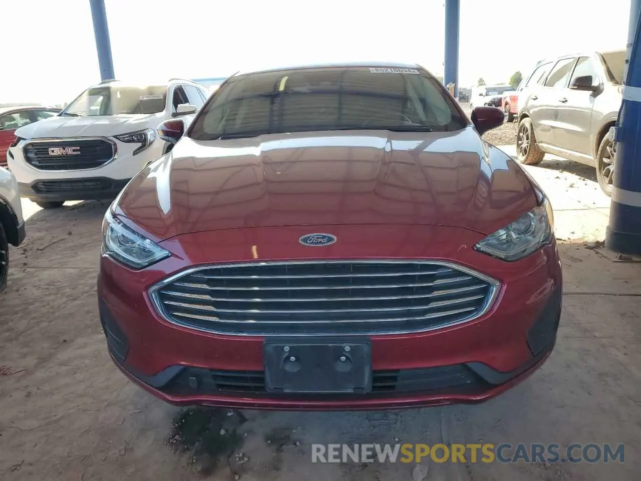 5 Photograph of a damaged car 3FA6P0HD7KR173505 FORD FUSION 2019