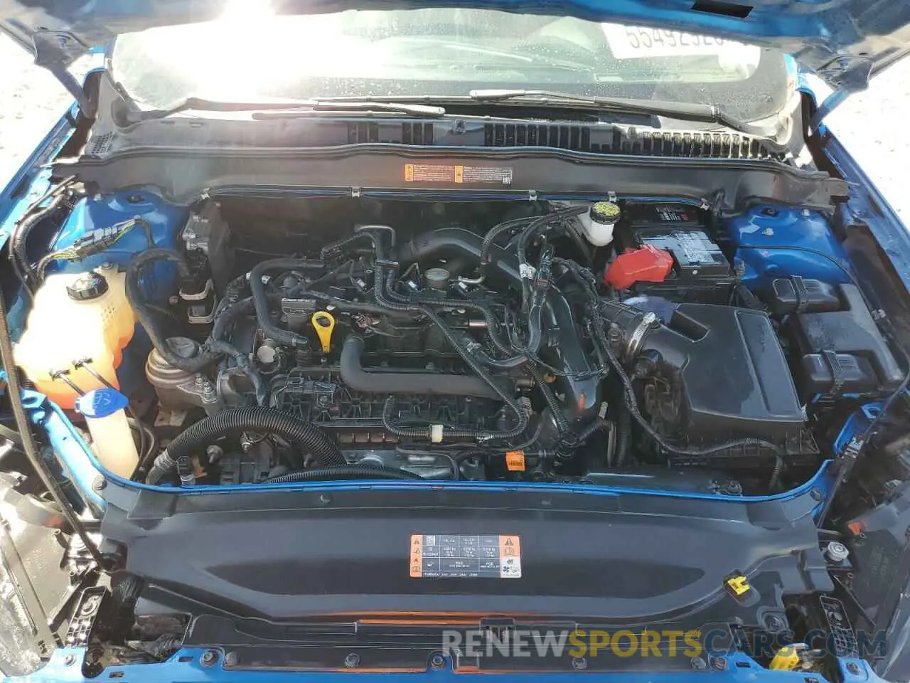 11 Photograph of a damaged car 3FA6P0HD7KR196119 FORD FUSION 2019