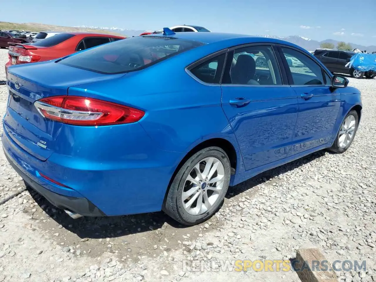 3 Photograph of a damaged car 3FA6P0HD7KR196119 FORD FUSION 2019