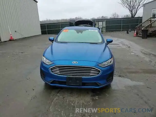 10 Photograph of a damaged car 3FA6P0HD7KR203456 FORD FUSION 2019