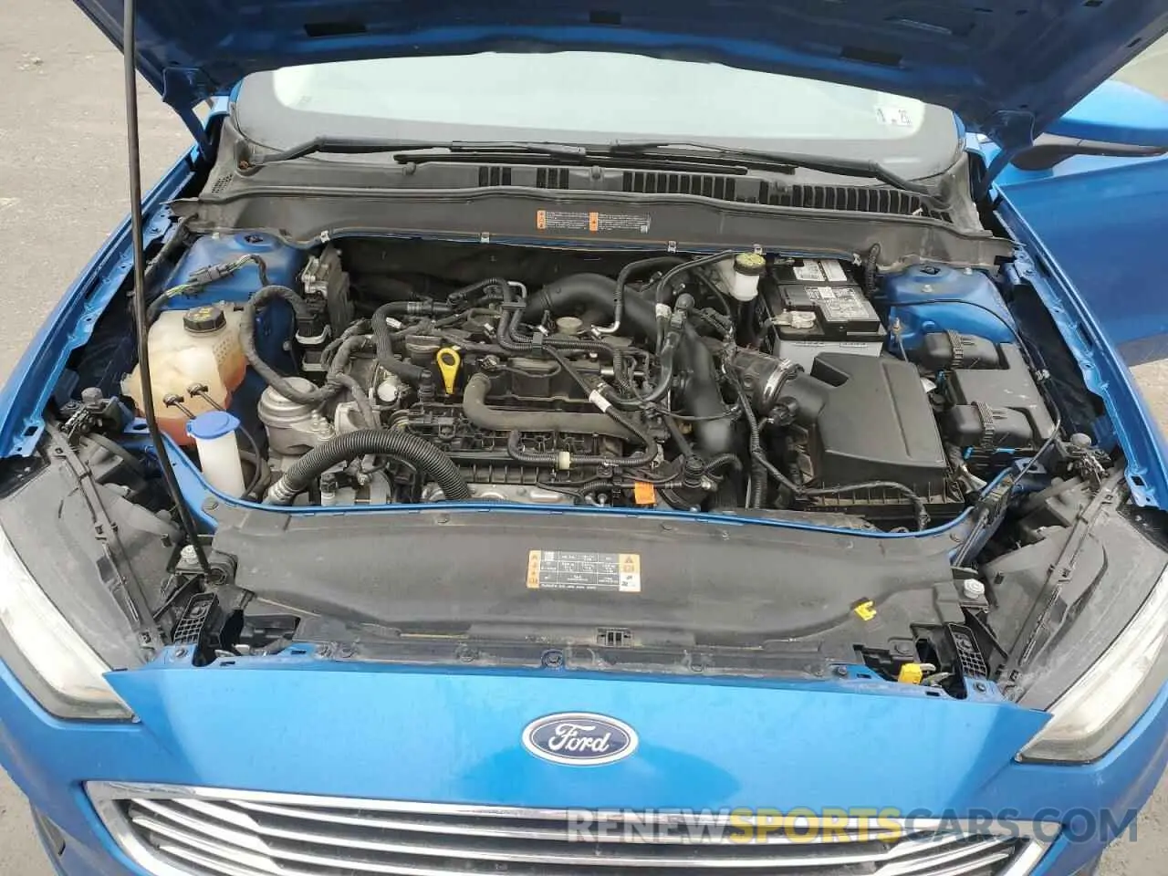 12 Photograph of a damaged car 3FA6P0HD7KR203456 FORD FUSION 2019