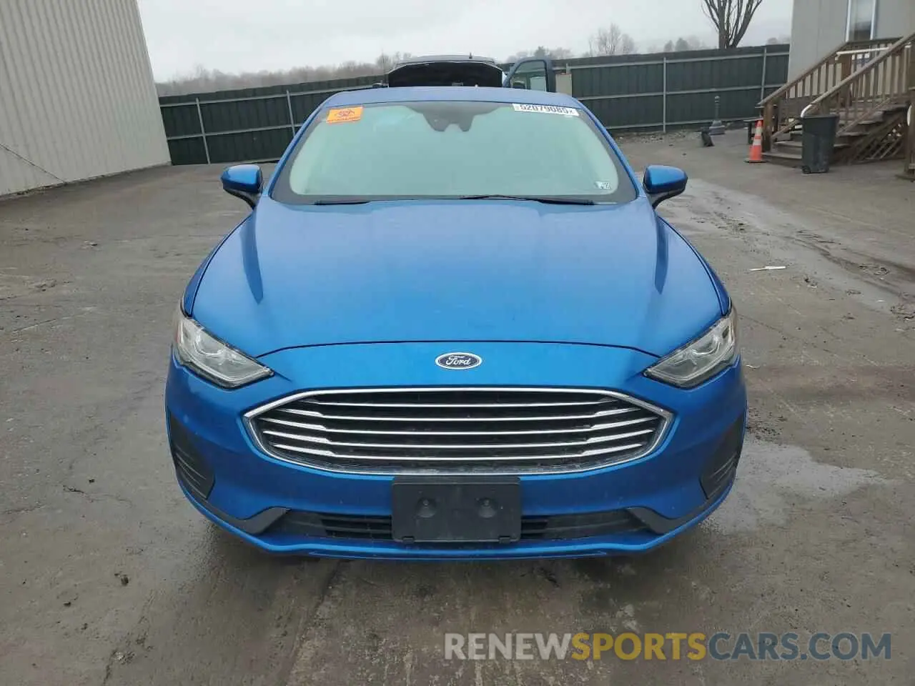 5 Photograph of a damaged car 3FA6P0HD7KR203456 FORD FUSION 2019