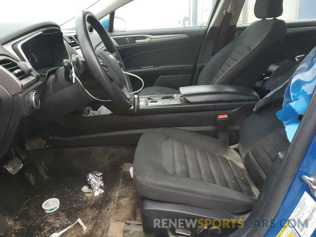 7 Photograph of a damaged car 3FA6P0HD7KR203456 FORD FUSION 2019
