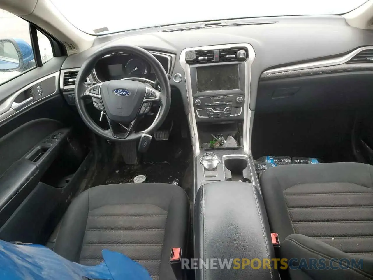 8 Photograph of a damaged car 3FA6P0HD7KR203456 FORD FUSION 2019