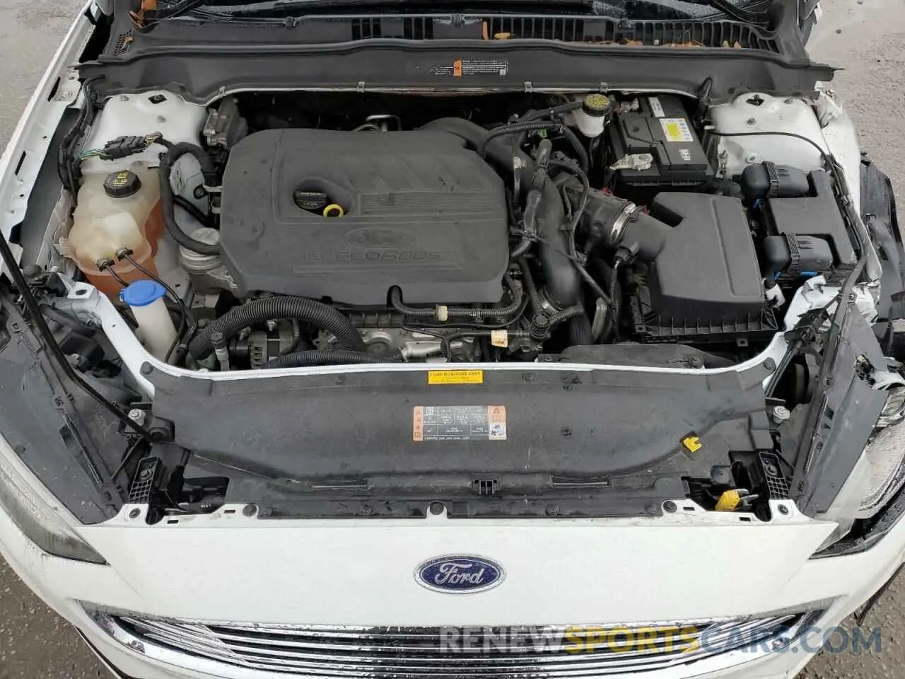 11 Photograph of a damaged car 3FA6P0HD7KR228793 FORD FUSION 2019