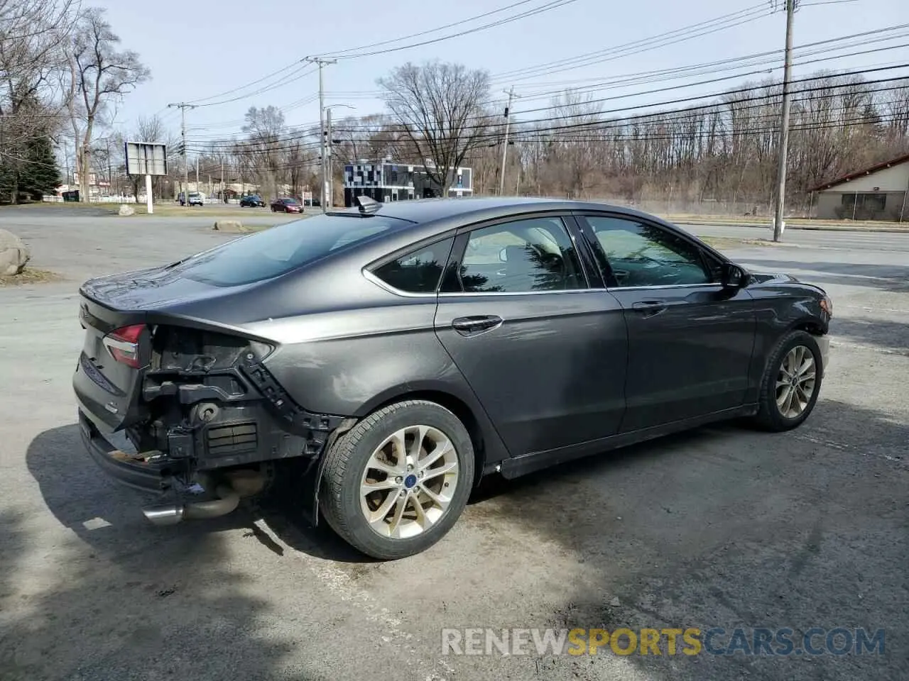 3 Photograph of a damaged car 3FA6P0HD7KR275810 FORD FUSION 2019