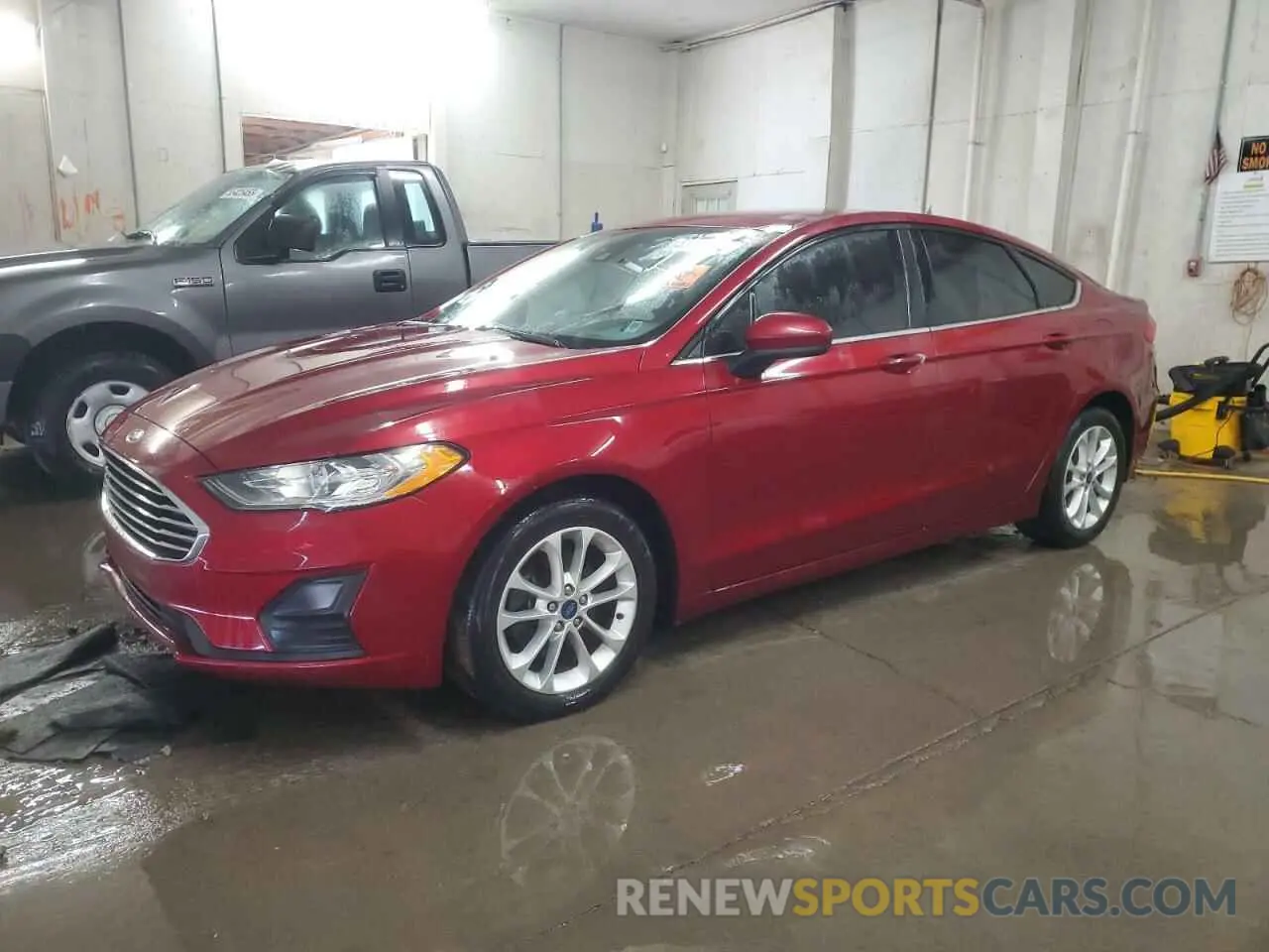 1 Photograph of a damaged car 3FA6P0HD8KR107819 FORD FUSION 2019