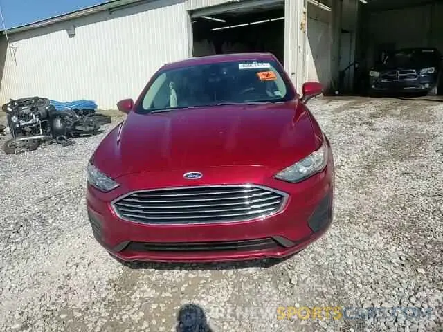 13 Photograph of a damaged car 3FA6P0HD8KR107819 FORD FUSION 2019