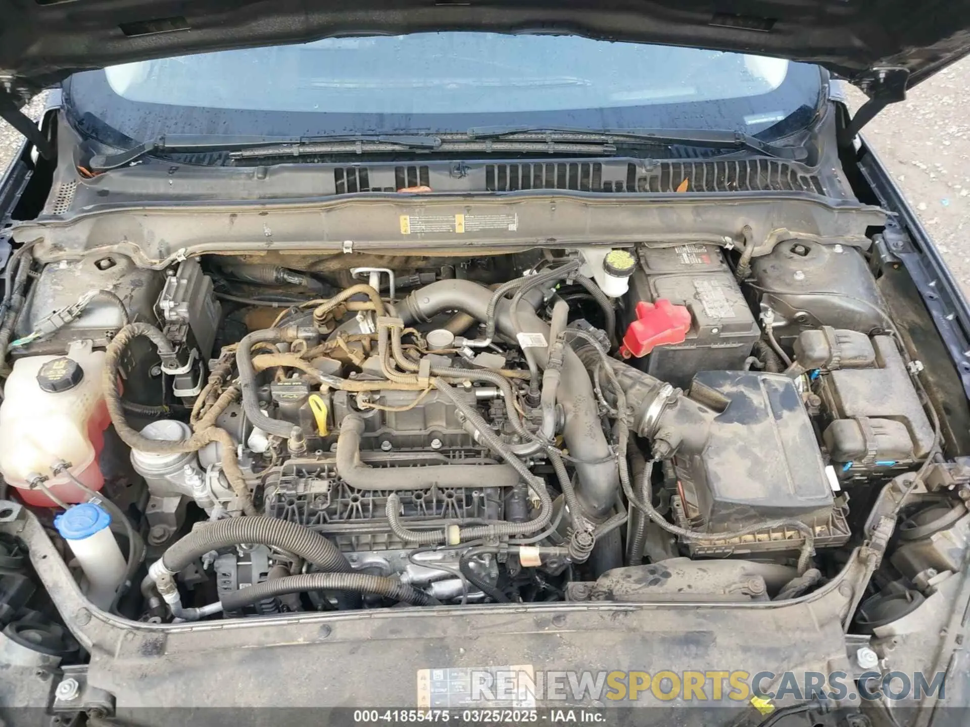 10 Photograph of a damaged car 3FA6P0HD8KR217544 FORD FUSION 2019