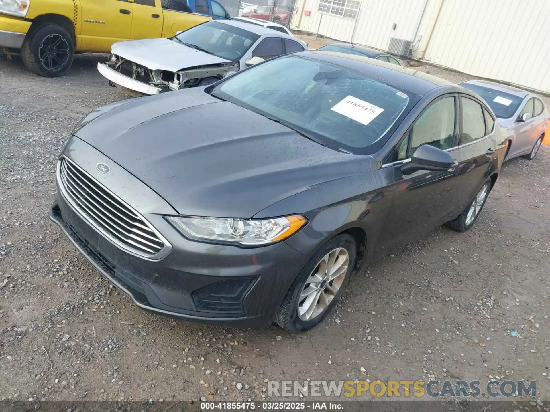 2 Photograph of a damaged car 3FA6P0HD8KR217544 FORD FUSION 2019