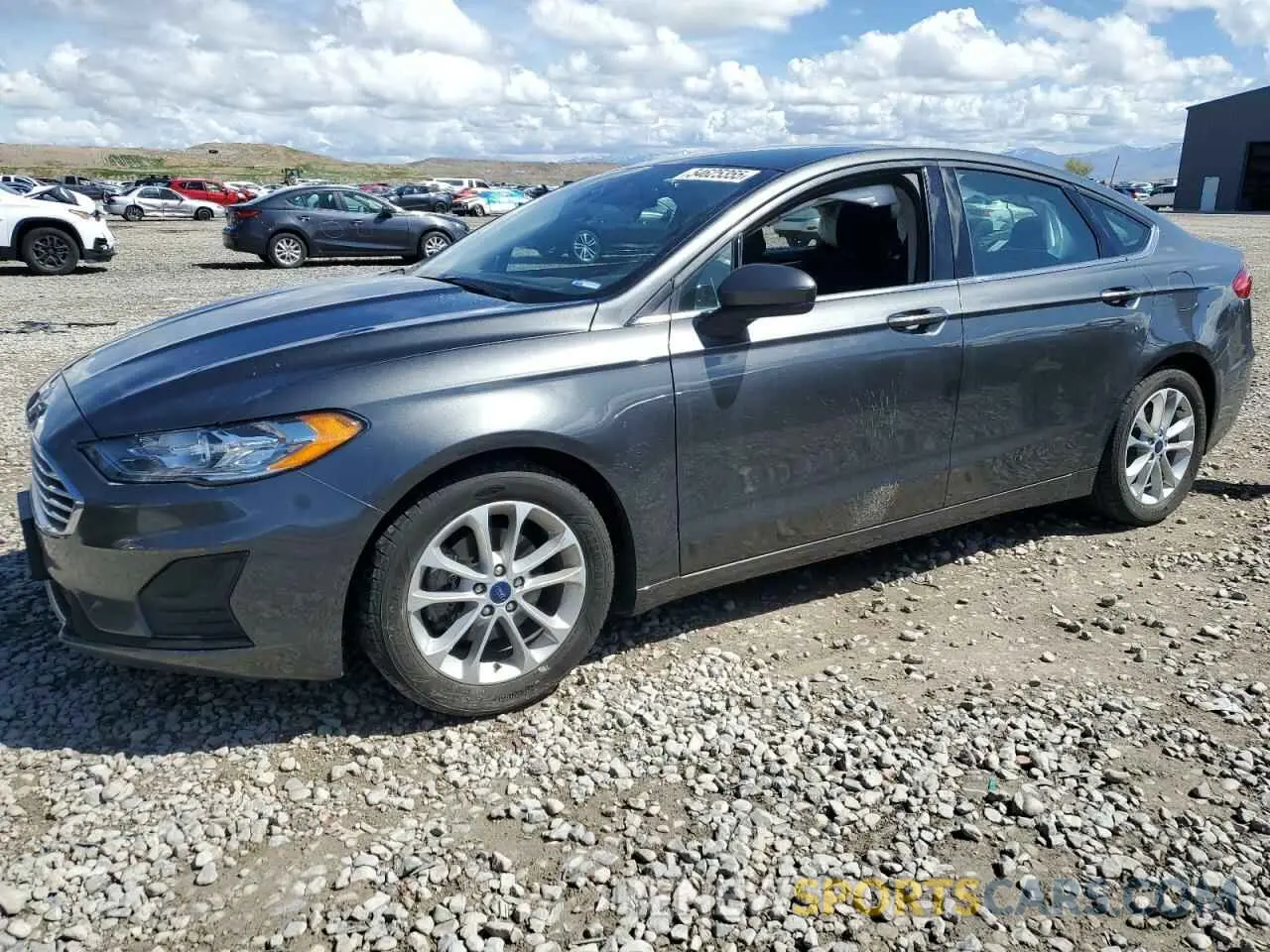 1 Photograph of a damaged car 3FA6P0HD8KR283978 FORD FUSION 2019