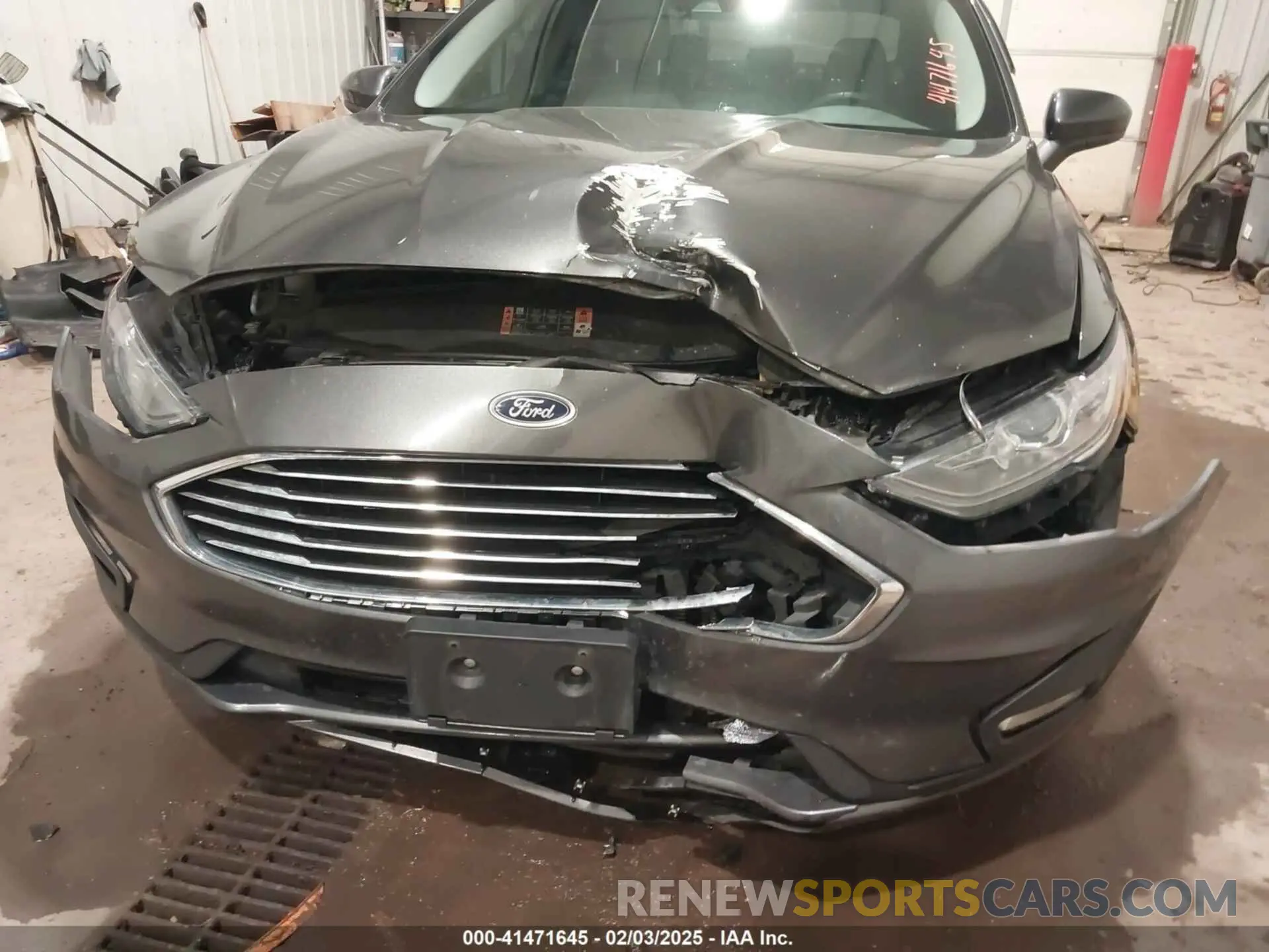 6 Photograph of a damaged car 3FA6P0HD9KR103813 FORD FUSION 2019