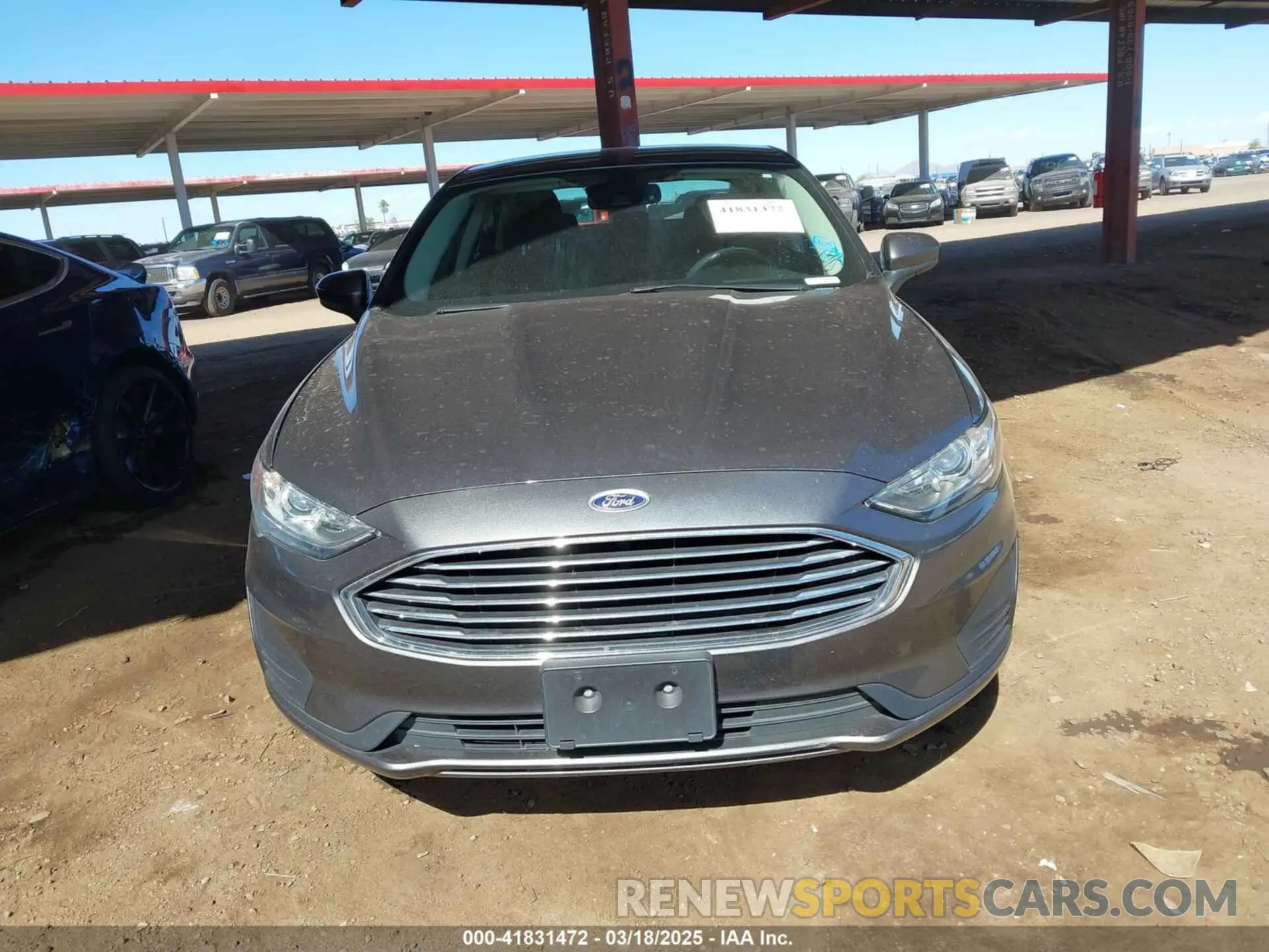 12 Photograph of a damaged car 3FA6P0HD9KR104024 FORD FUSION 2019