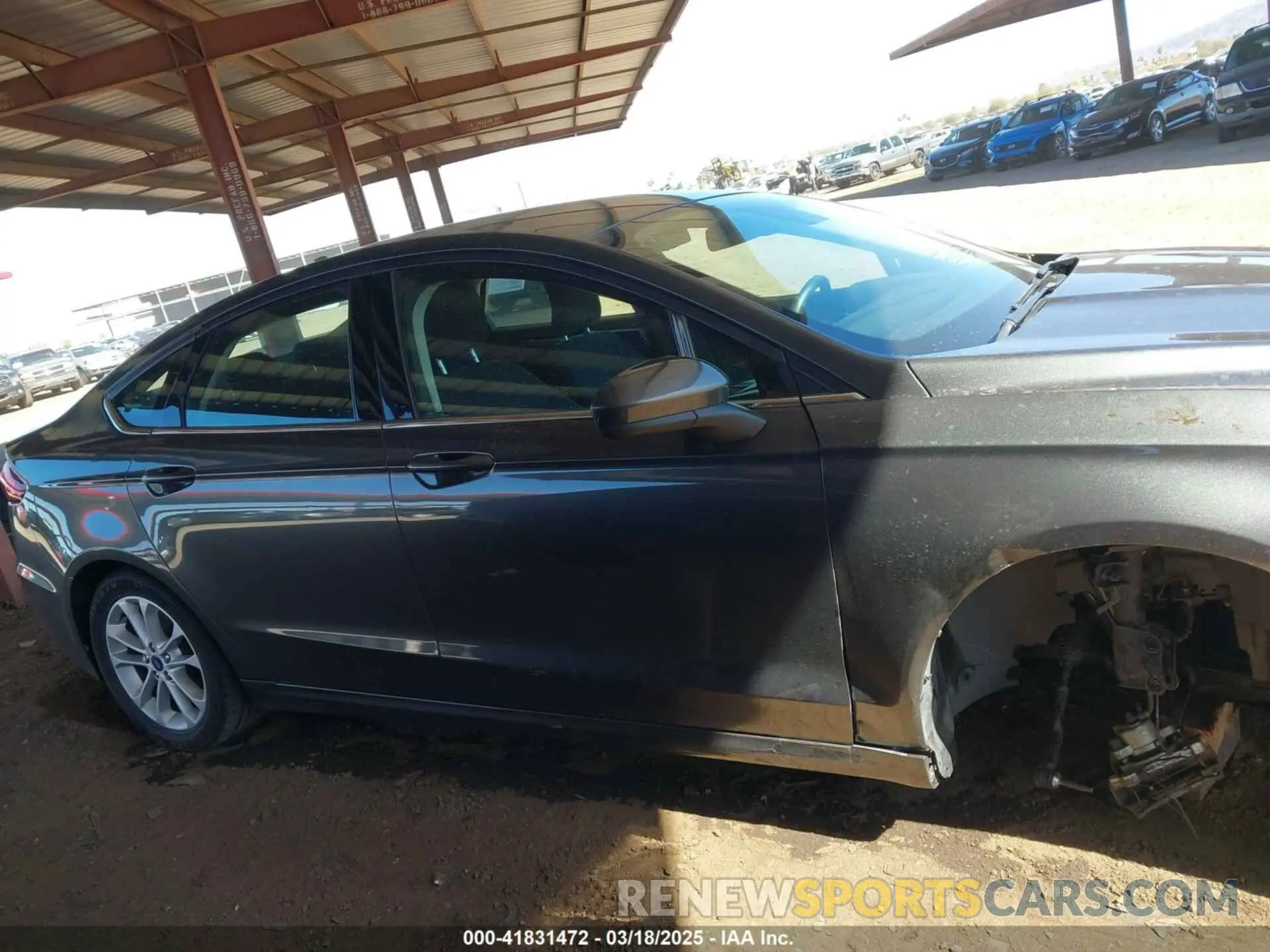 13 Photograph of a damaged car 3FA6P0HD9KR104024 FORD FUSION 2019