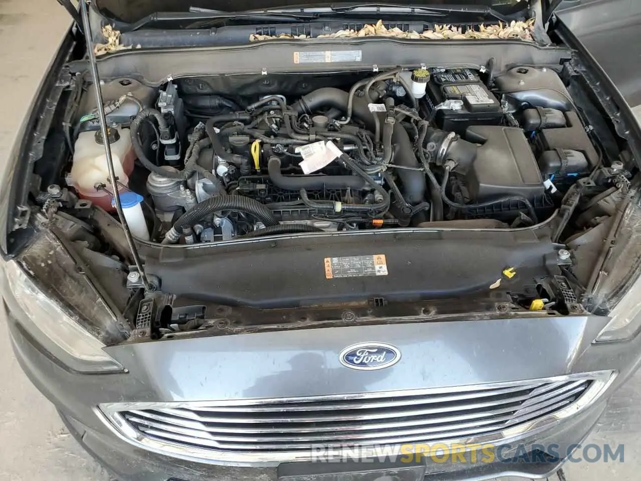 11 Photograph of a damaged car 3FA6P0HD9KR148217 FORD FUSION 2019